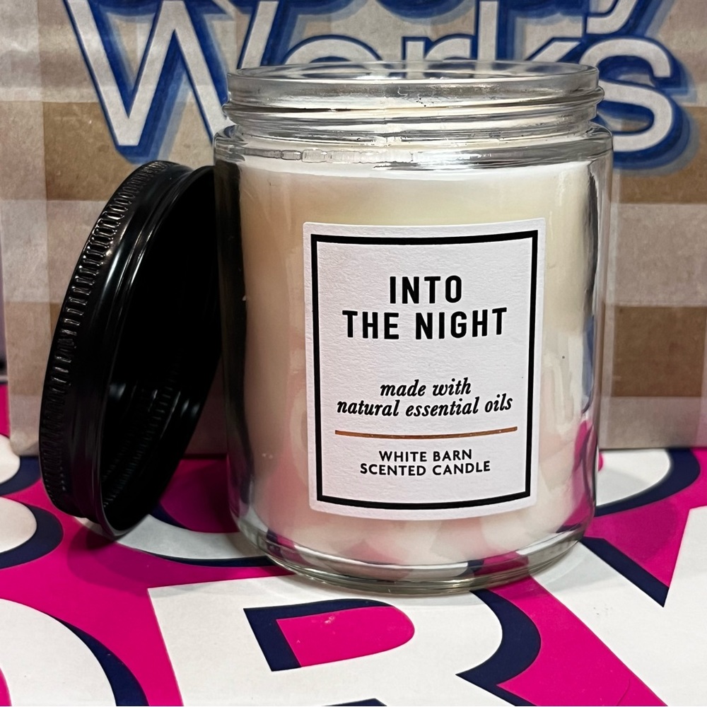 Into the Night bath and body works single wick candle (bundle for a discount)